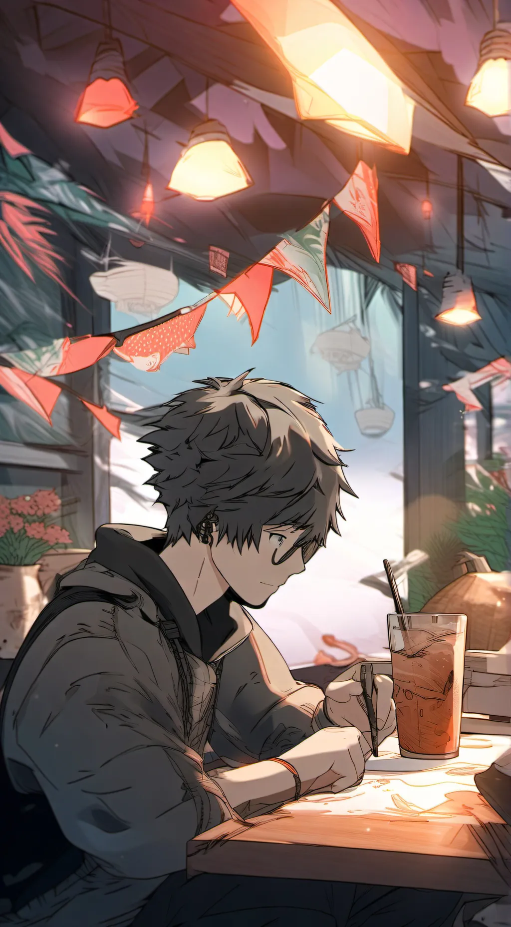 ai character: Кристофер background