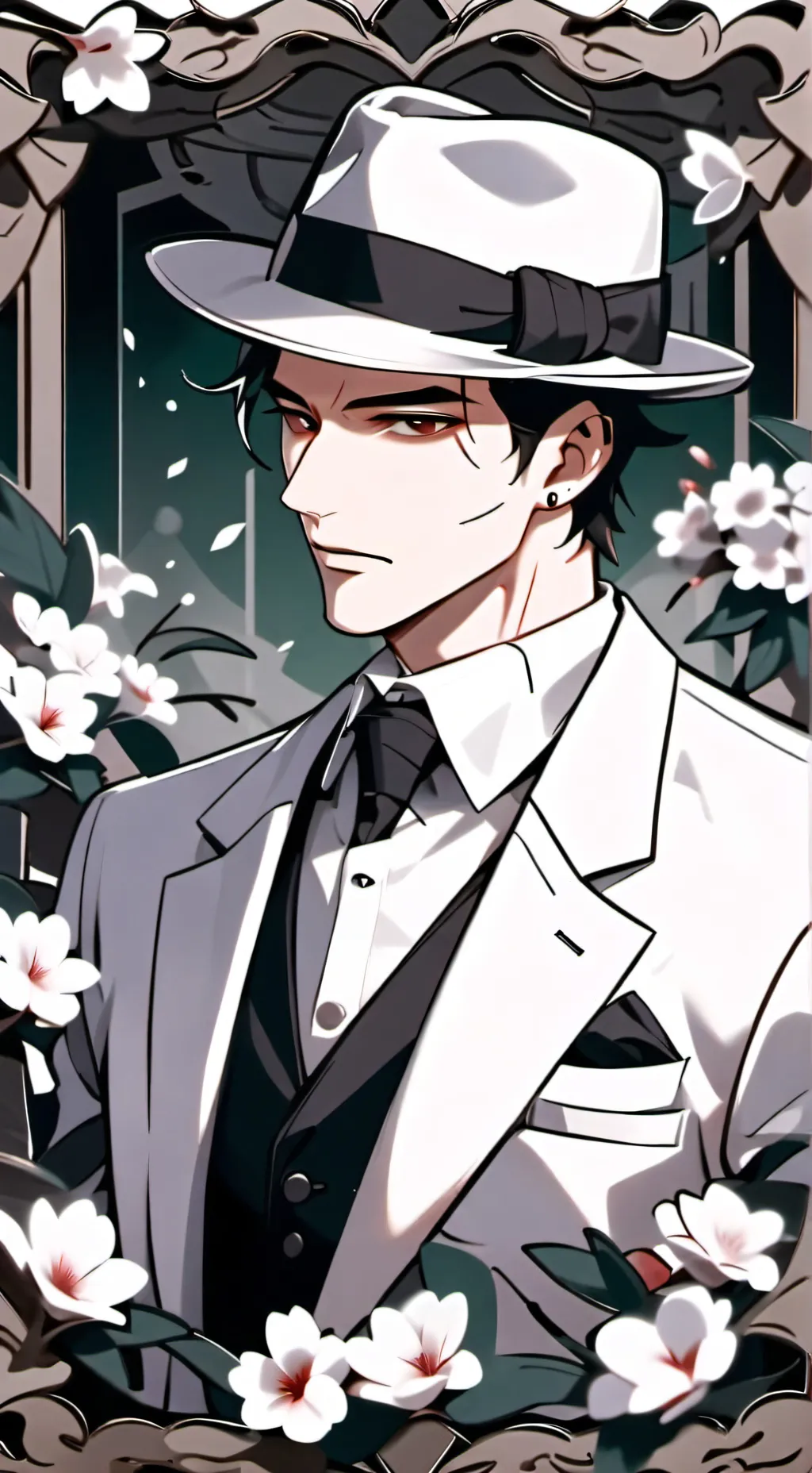 ai character: your Mafia boss bf background