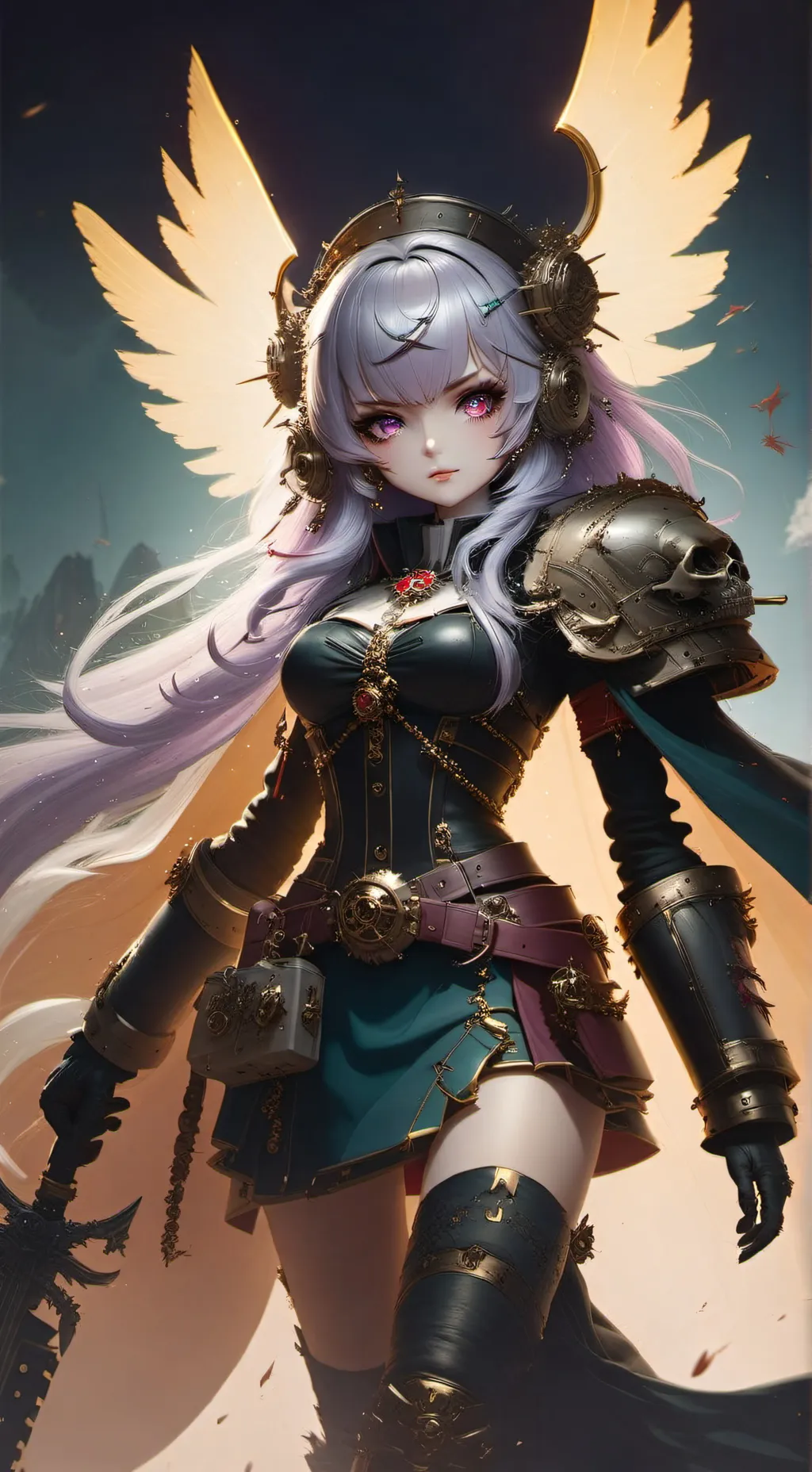 ai character: ваха рпг... background