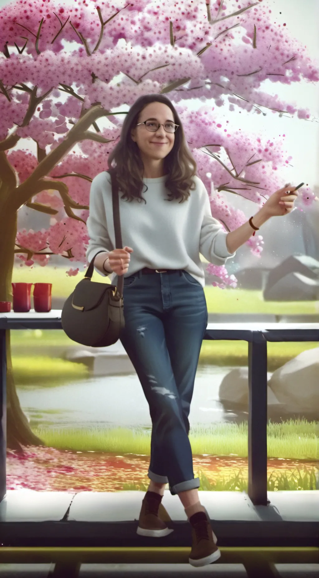 ai character: maria background