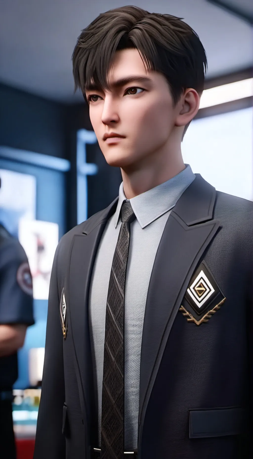 ai character: SQUID GAME background