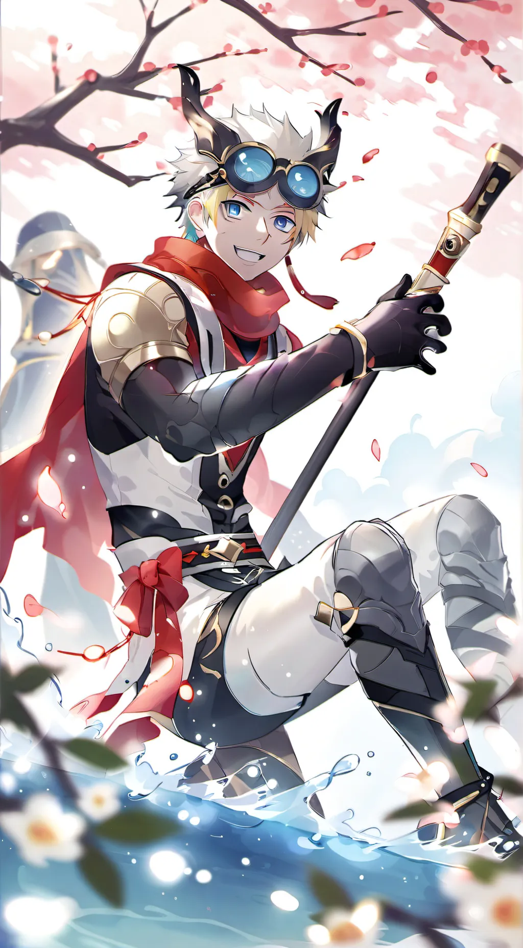 ai character: menman uchija uzum background