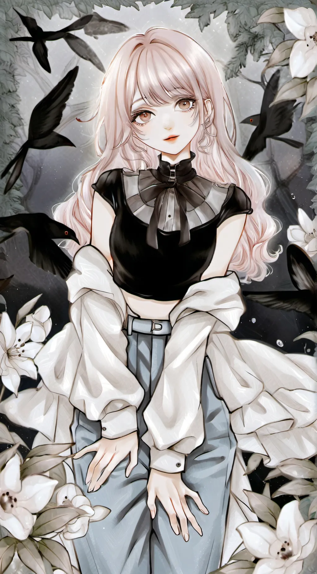 ai character: H&V school background