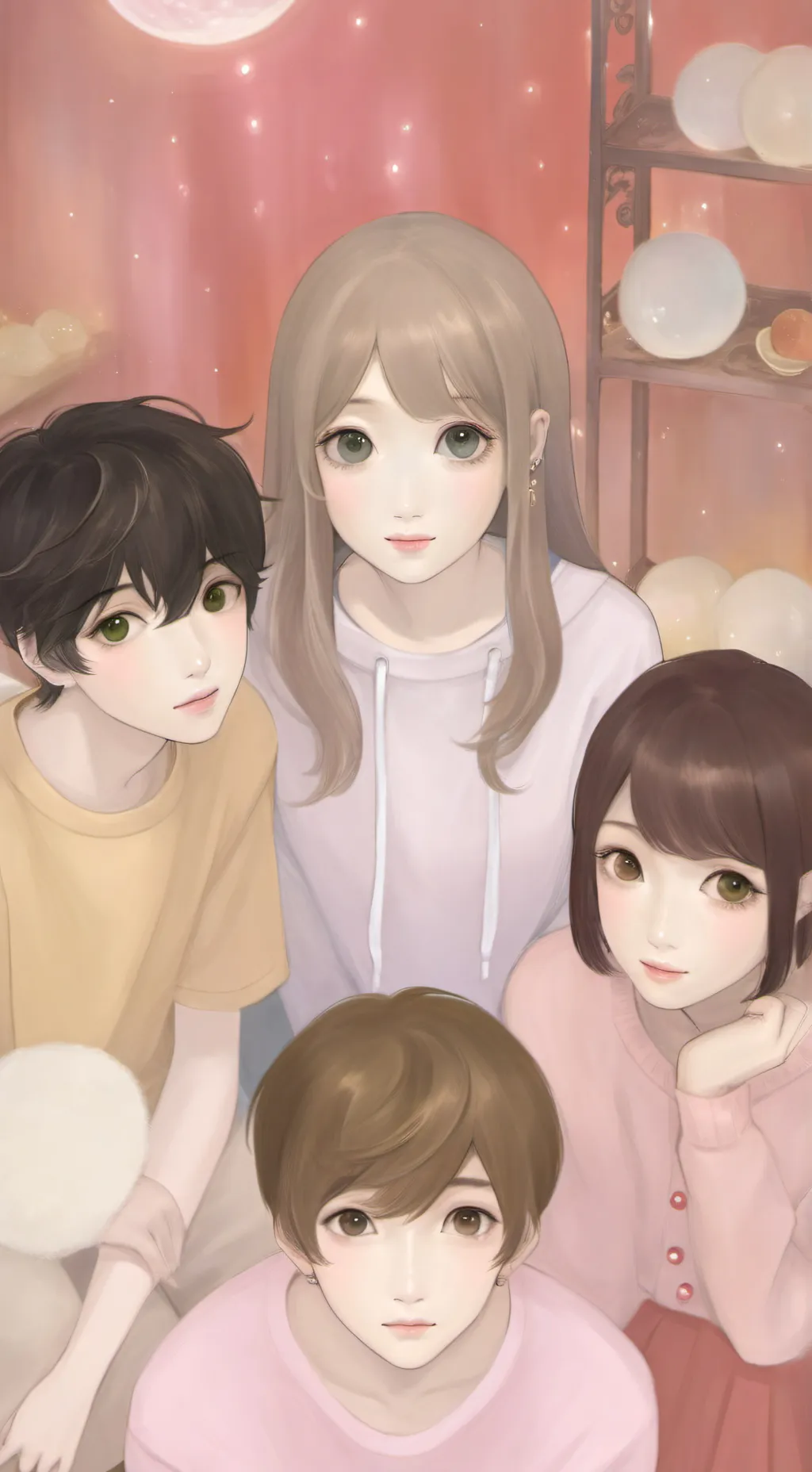 ai character: pjo prom background