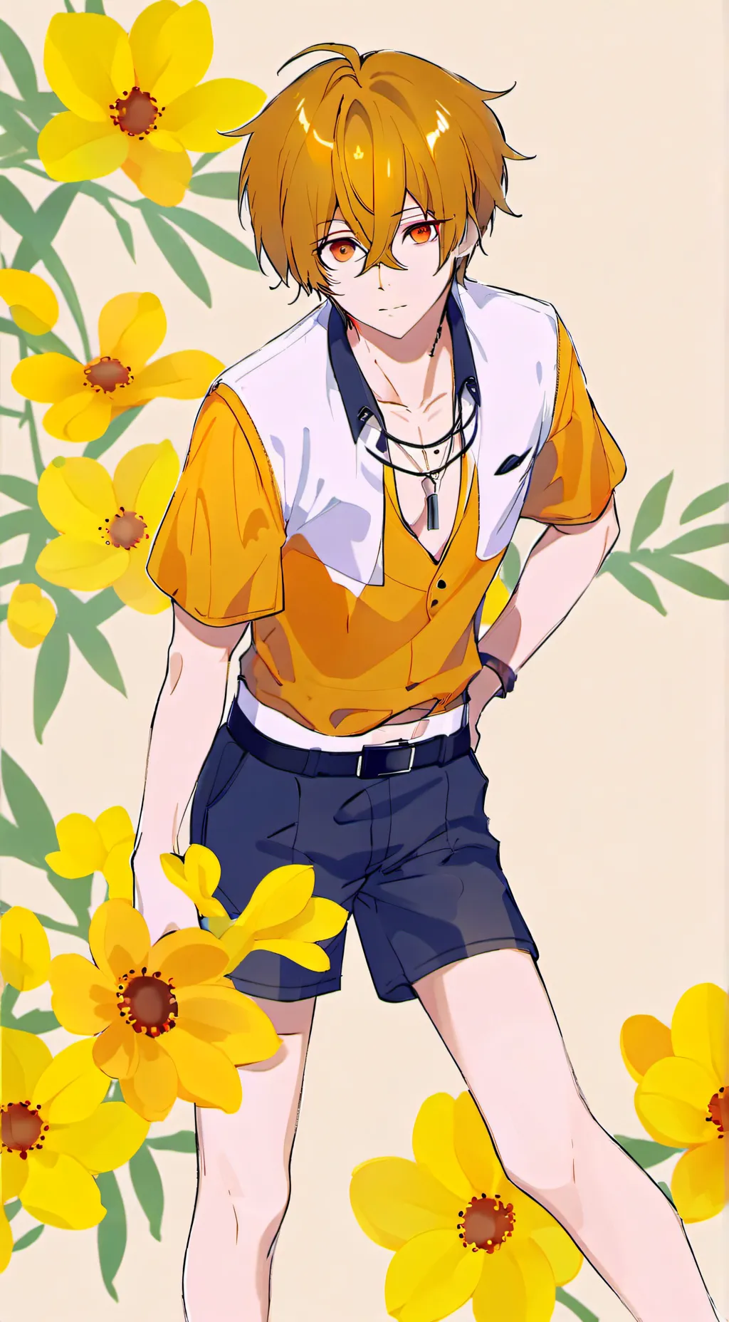 ai character: leo background