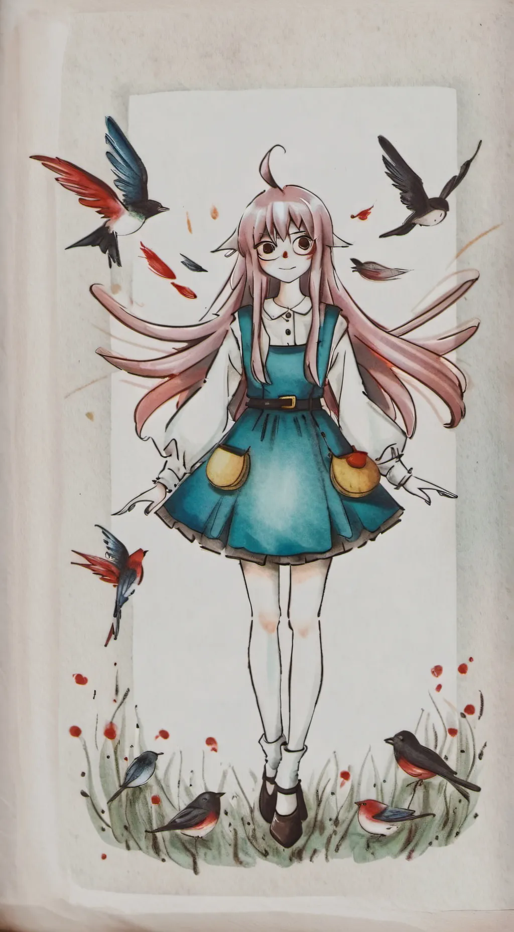 ai character: Ichika  background