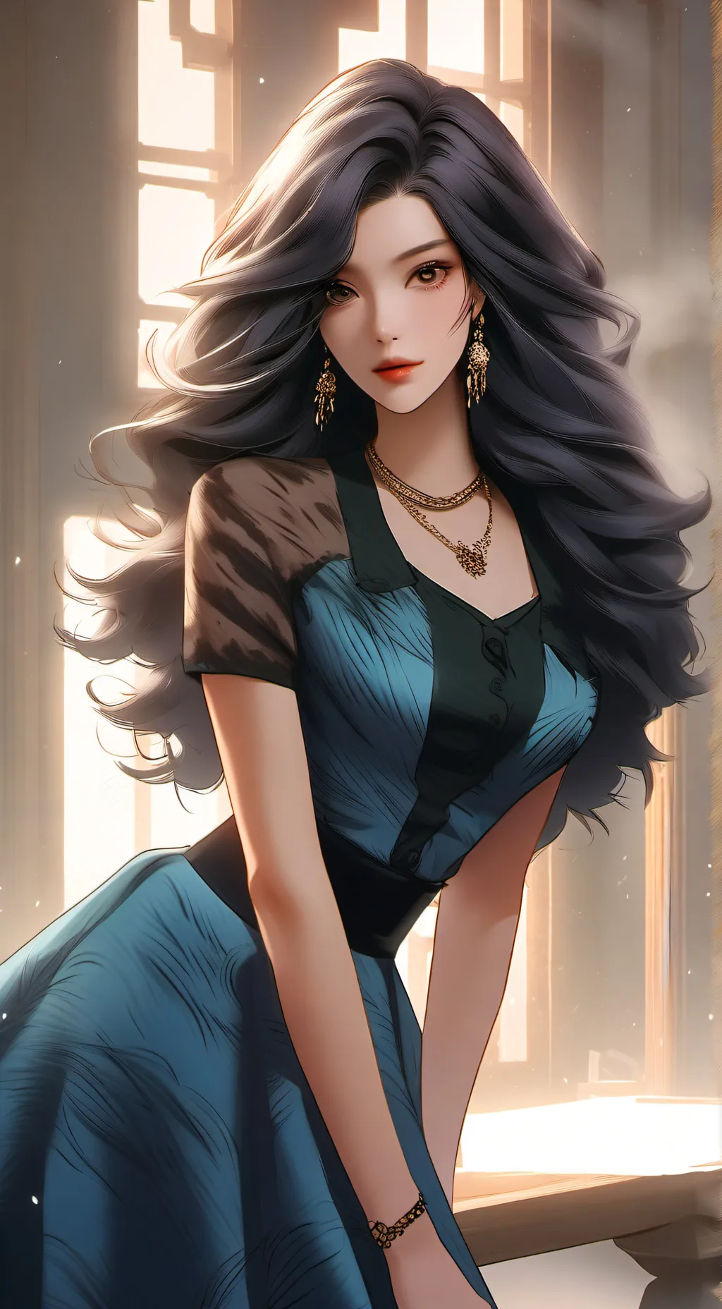 ai character: Zuri background