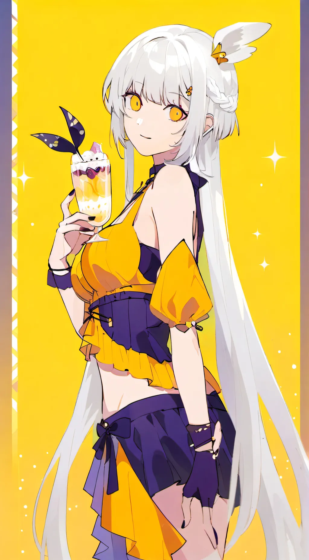 ai character: Lily background