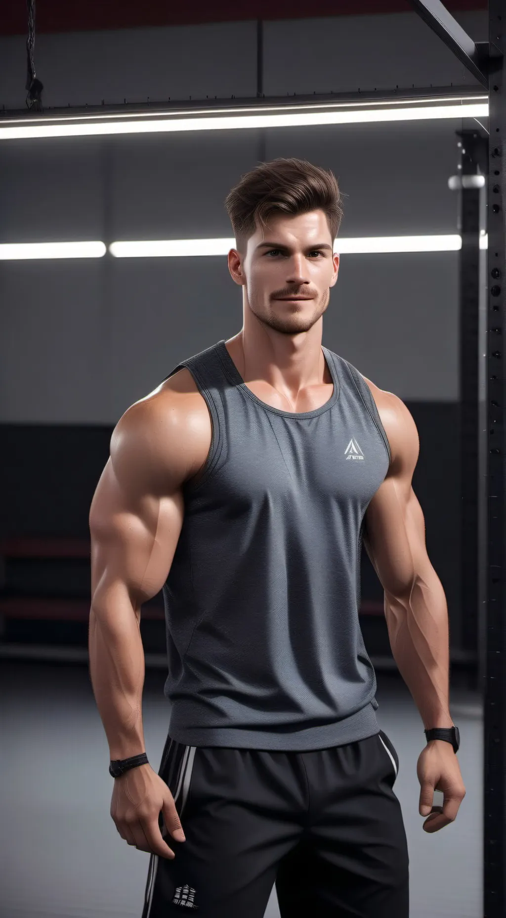 ai character: Mark background