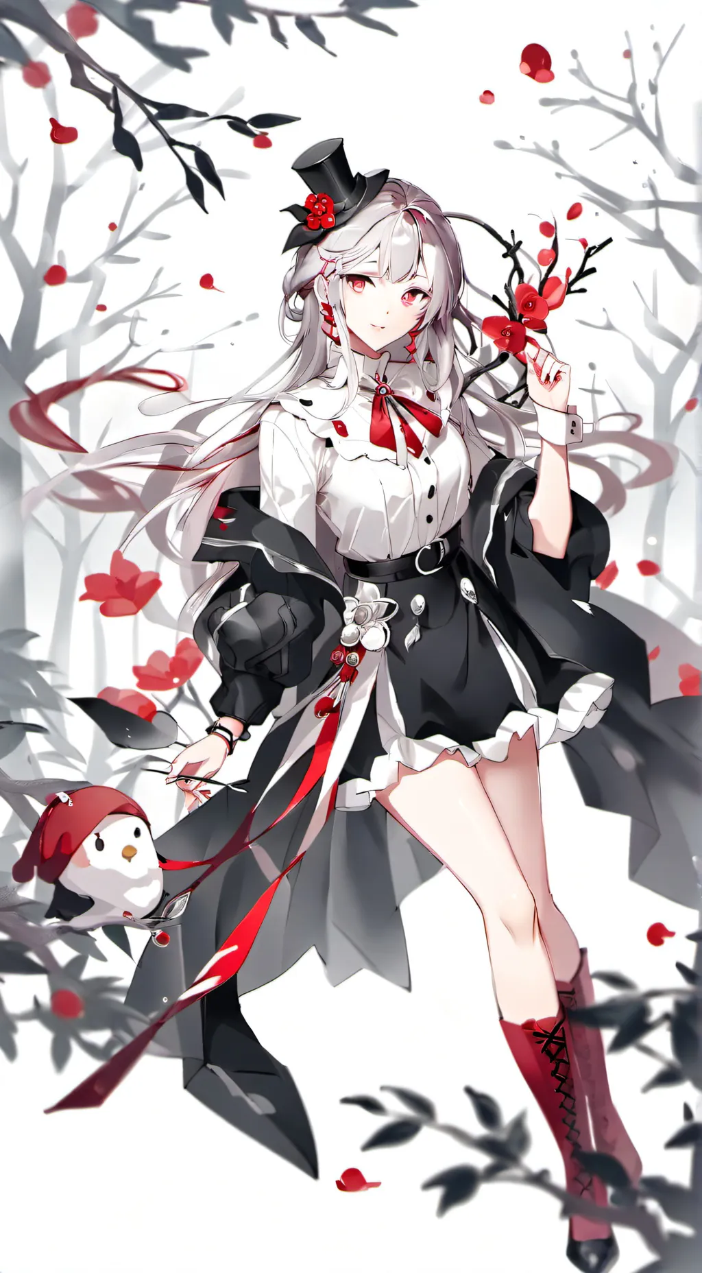 ai character: Mr demi  background