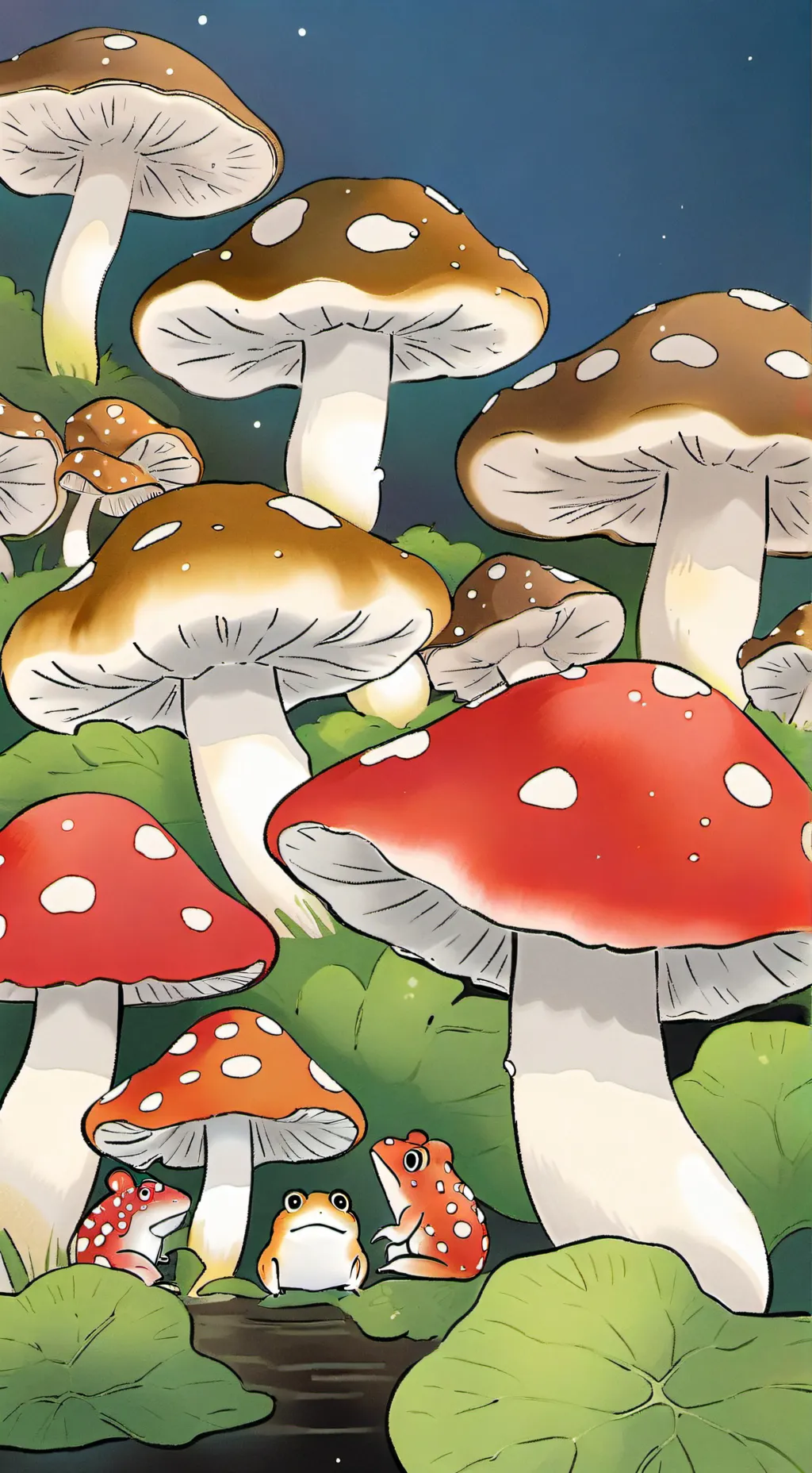 ai character: Amphibia background