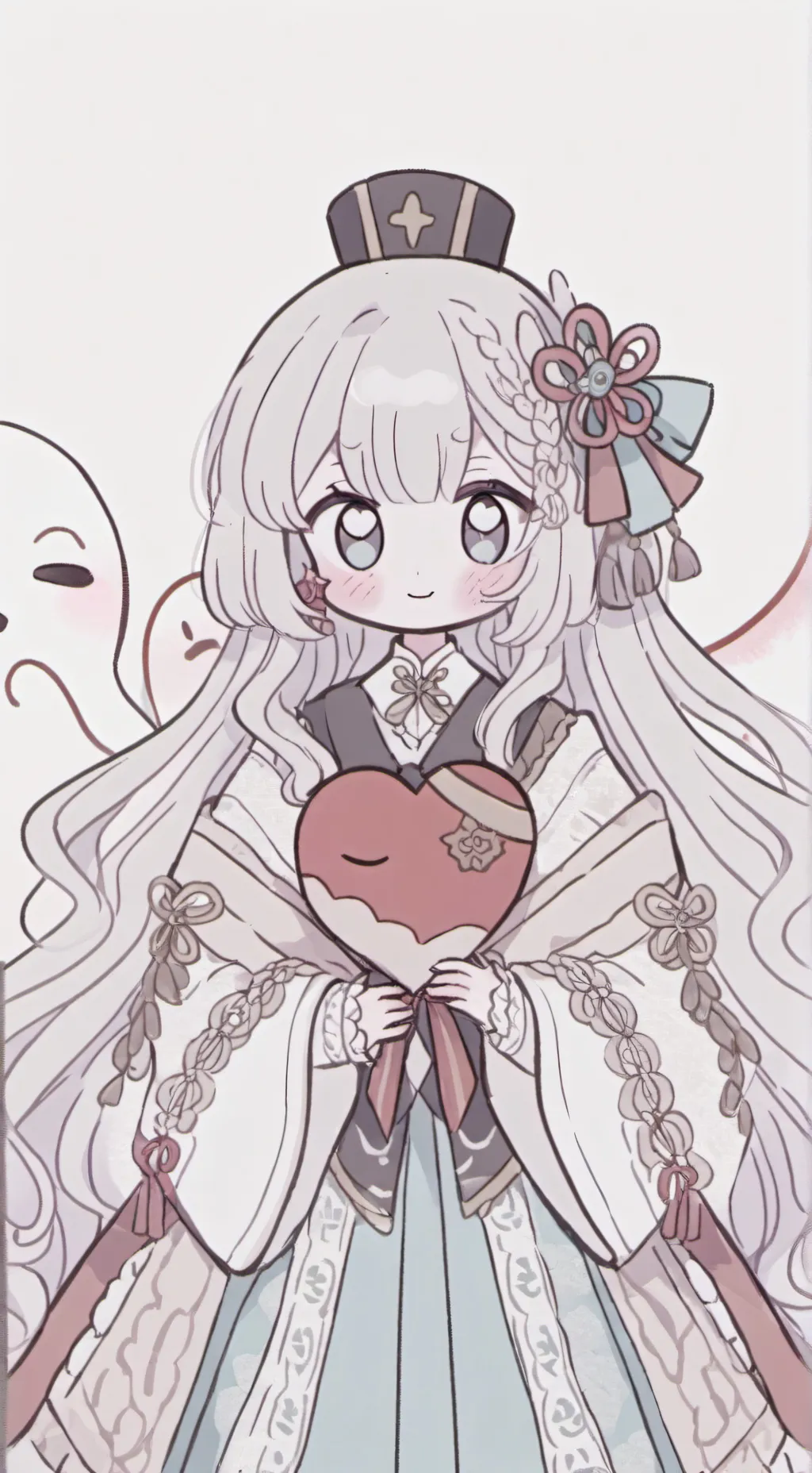 ai character: connie x gigi👻 background