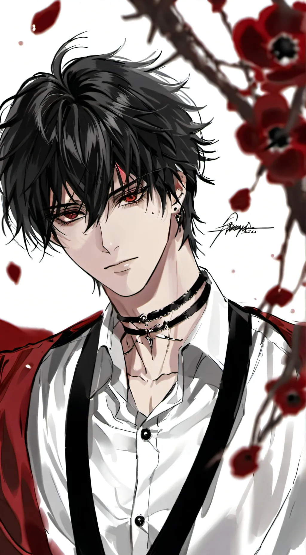 ai character: zayne  background