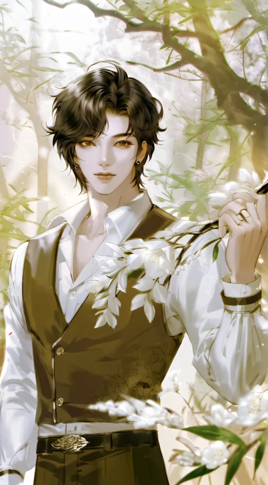 ai character: Jacob  background