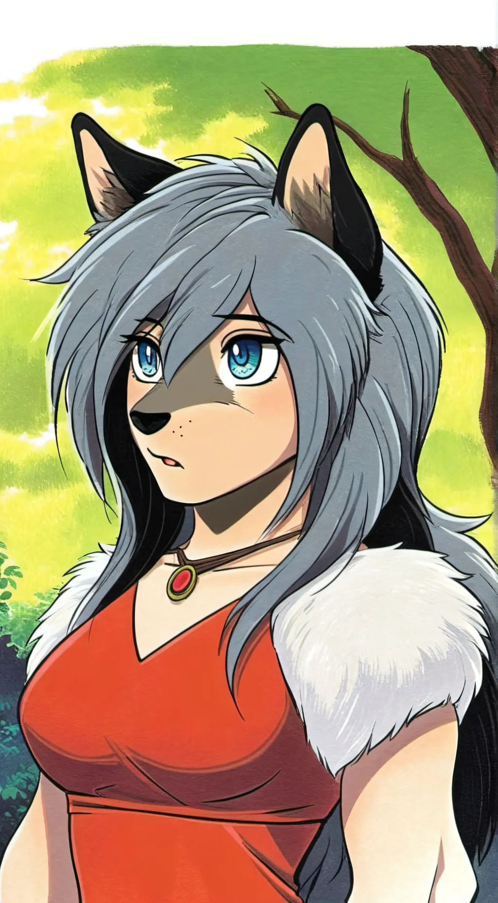 ai character: Chelsey background