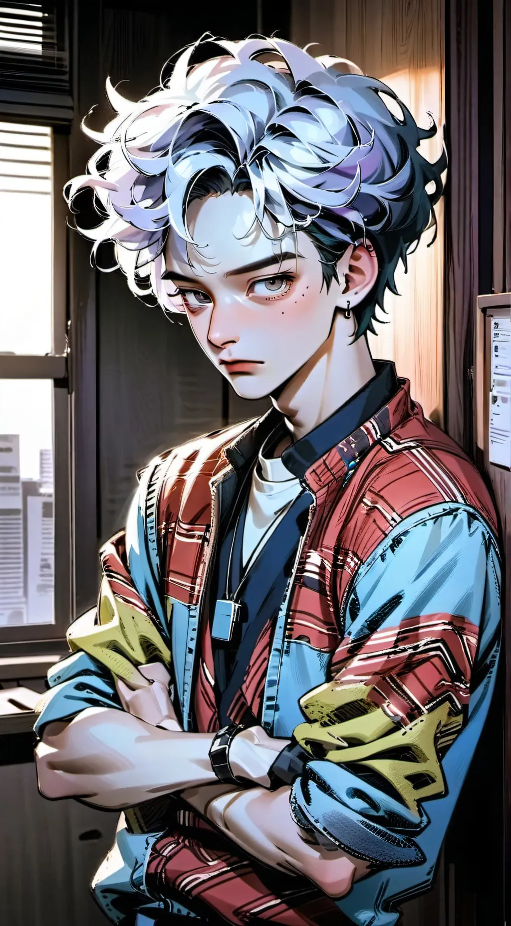 ai character: The Unromantic Rival background