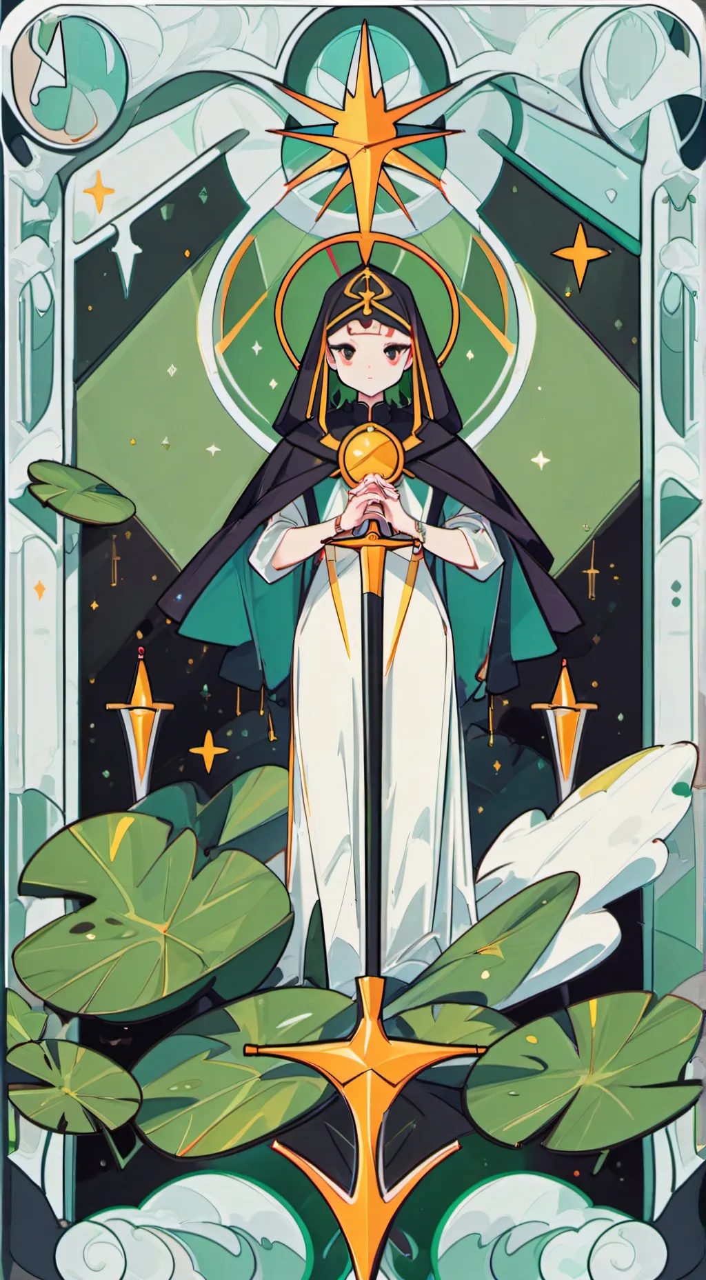 ai character: black  imposter  background