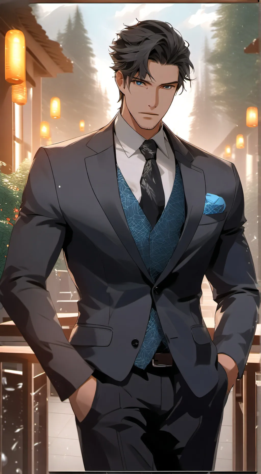 ai character: Lucas background