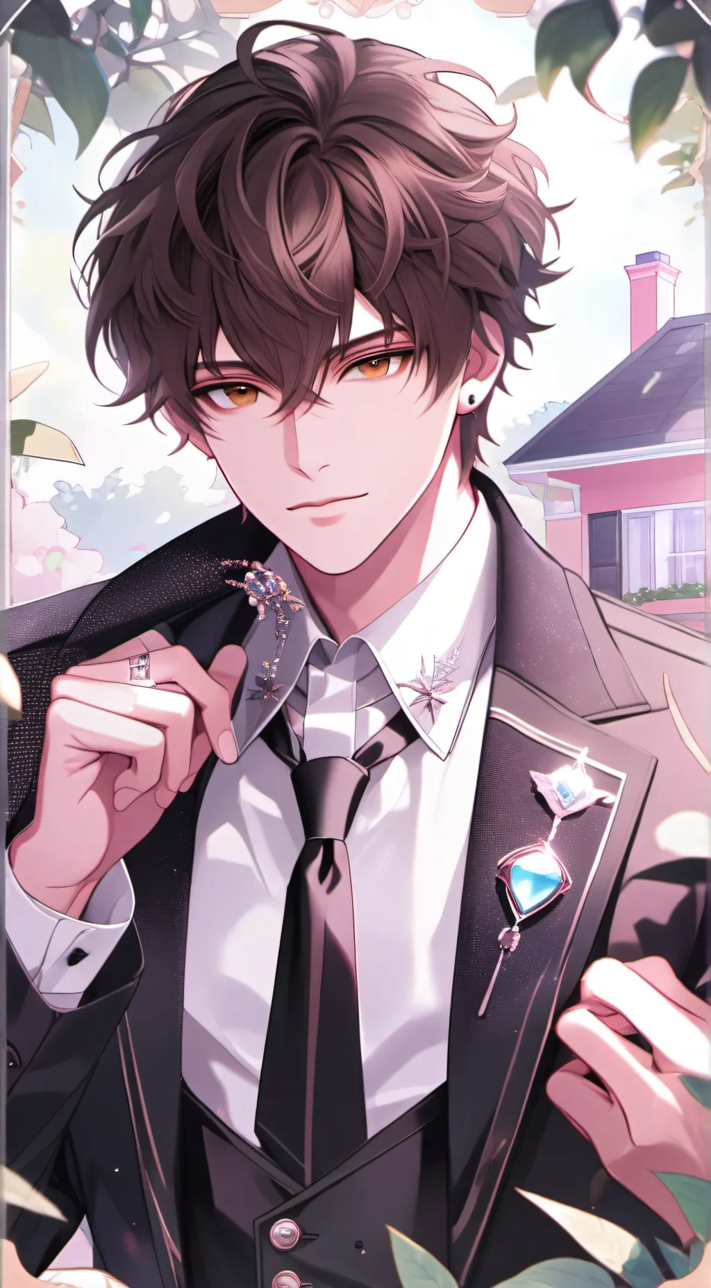 ai character: Tony background