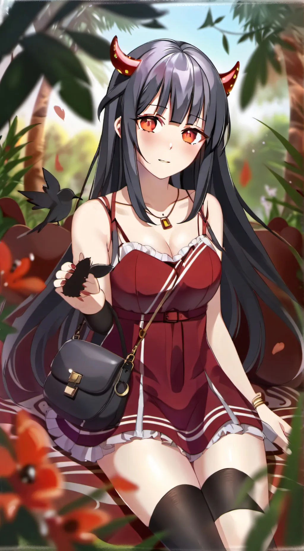 ai character: olivia background