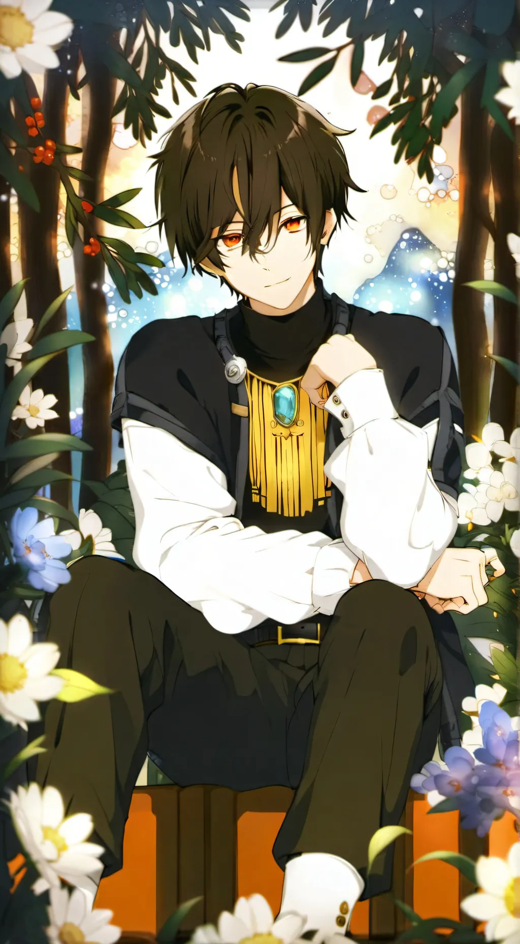 ai character: Seungmin x I.N background