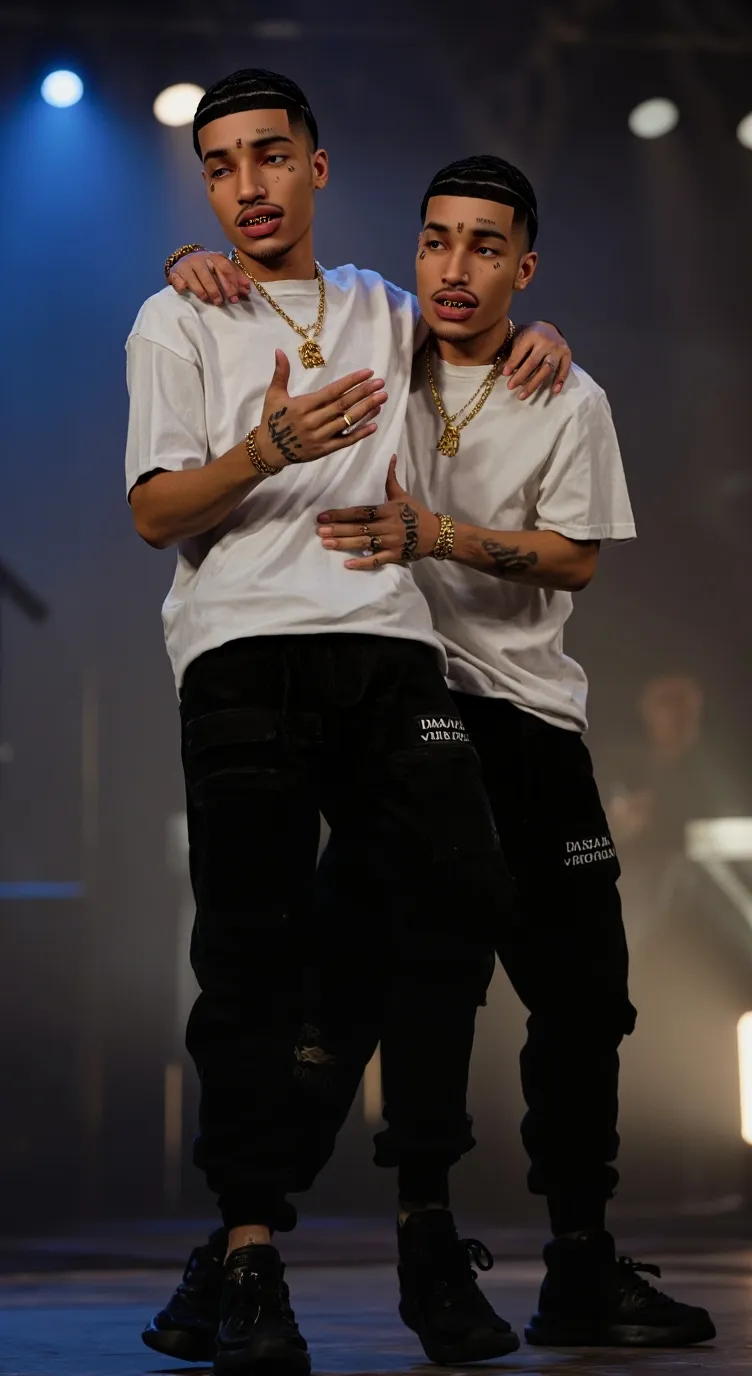 ai character: Monta And Demonta  background