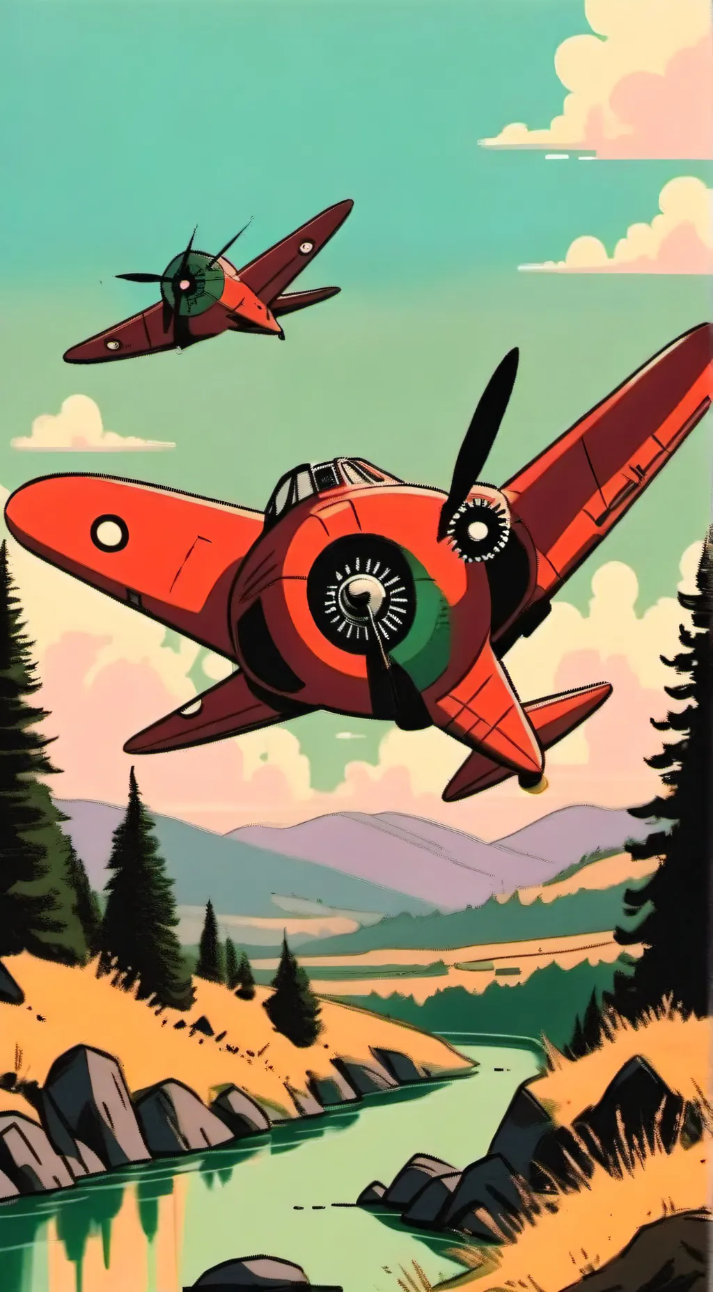 ai character: ! POPPY PLATIME !  background