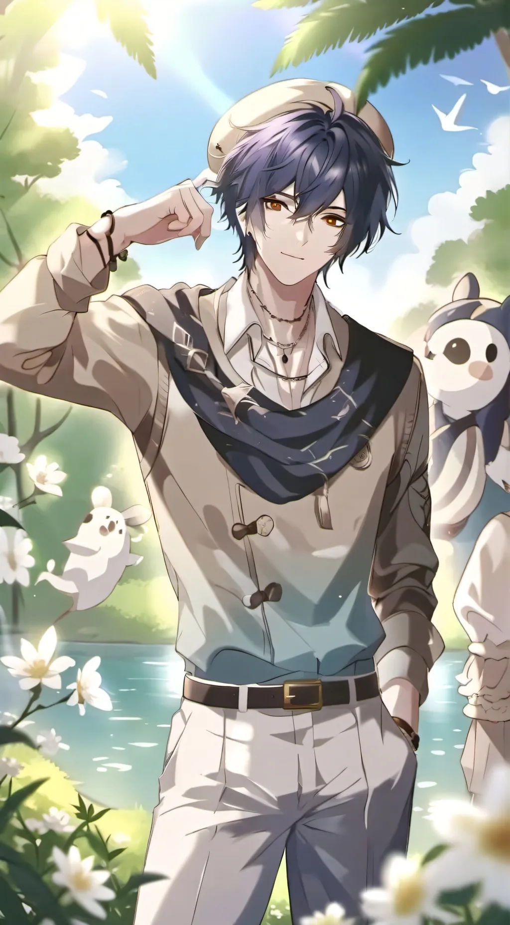 ai character: Jules et Toi background