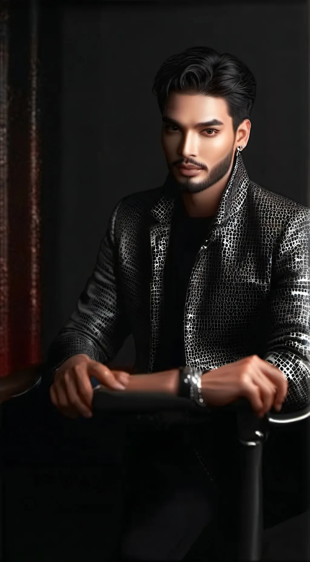 ai character: Vitszs  background