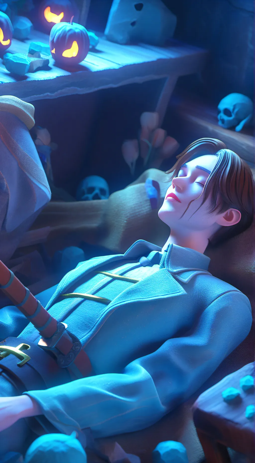 ai character: what did I do..... background