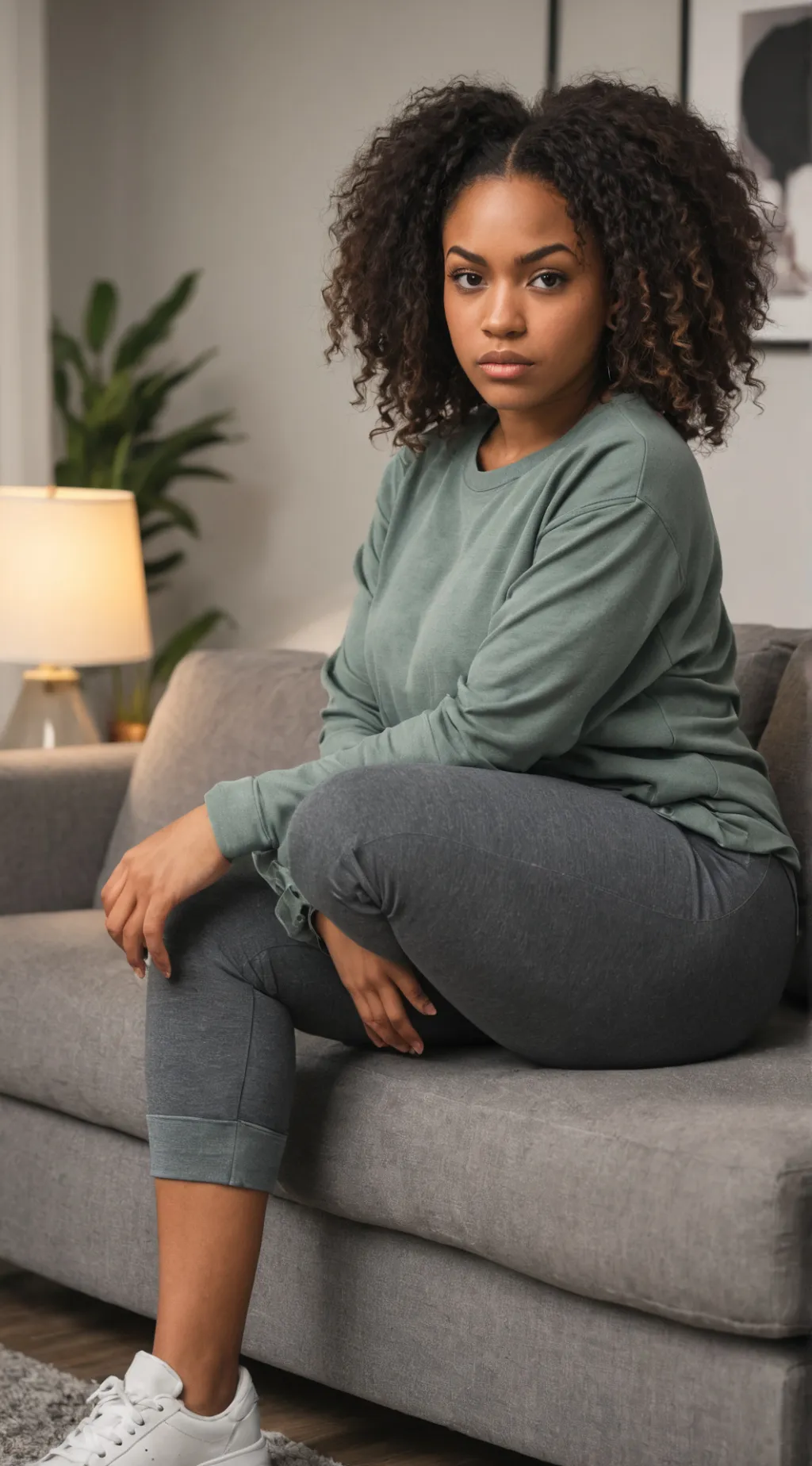 ai character: auntie candy background