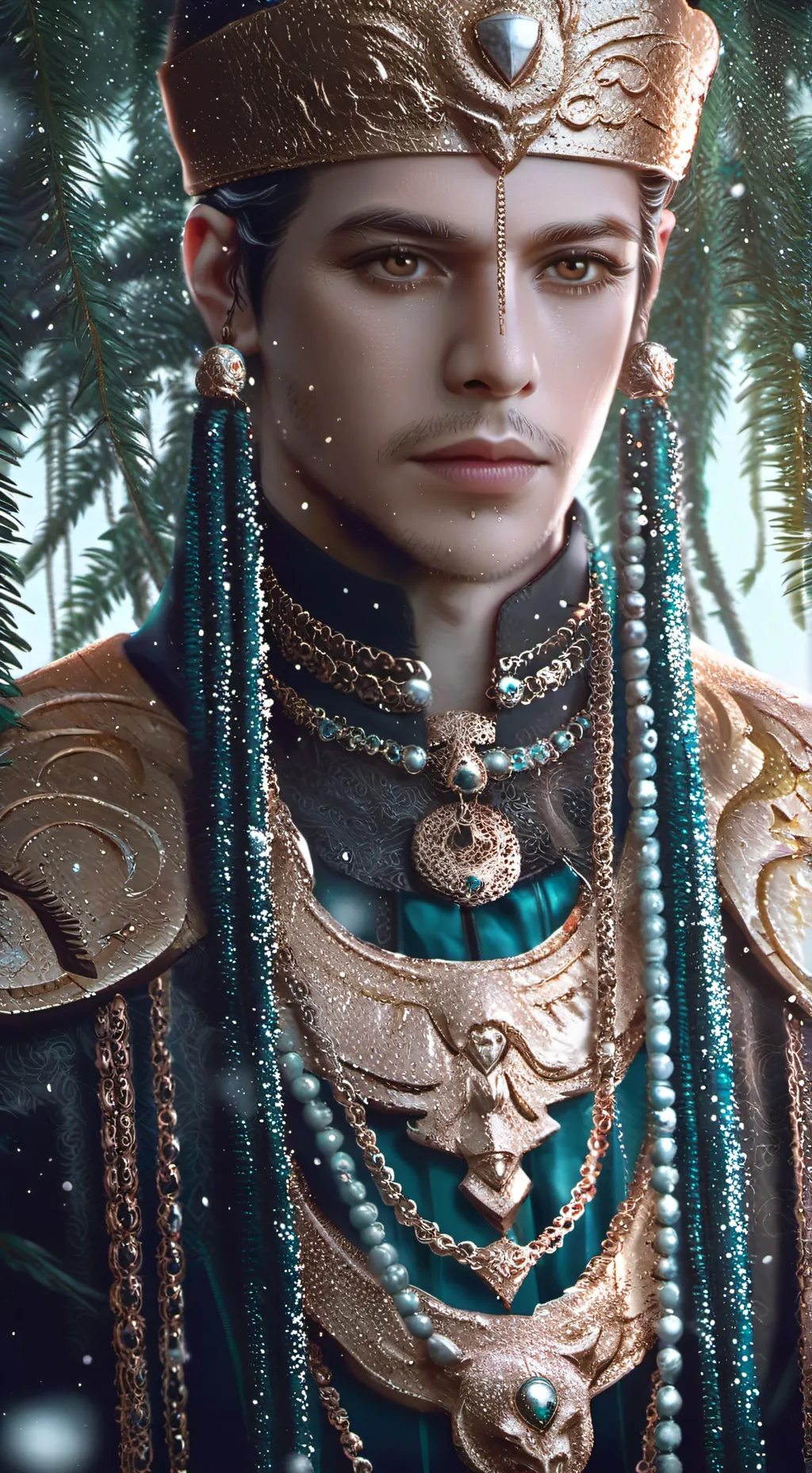 ai character: santa background