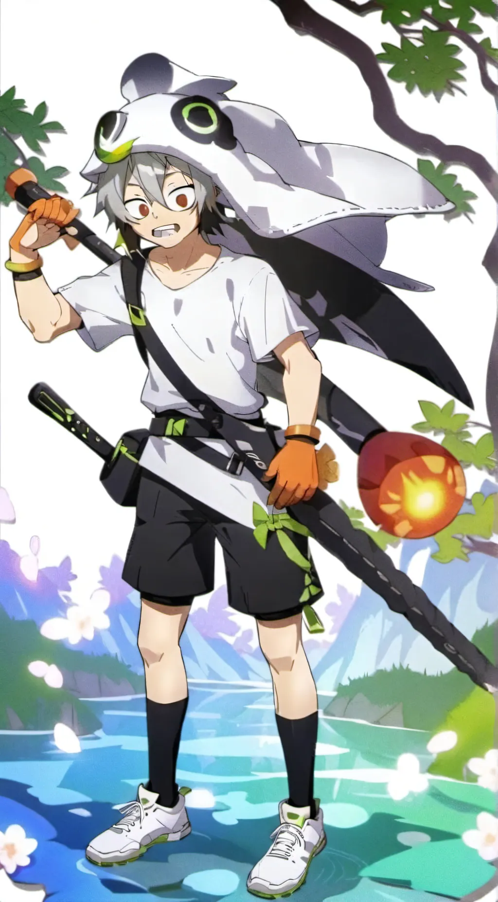 ai character: Saneoba background