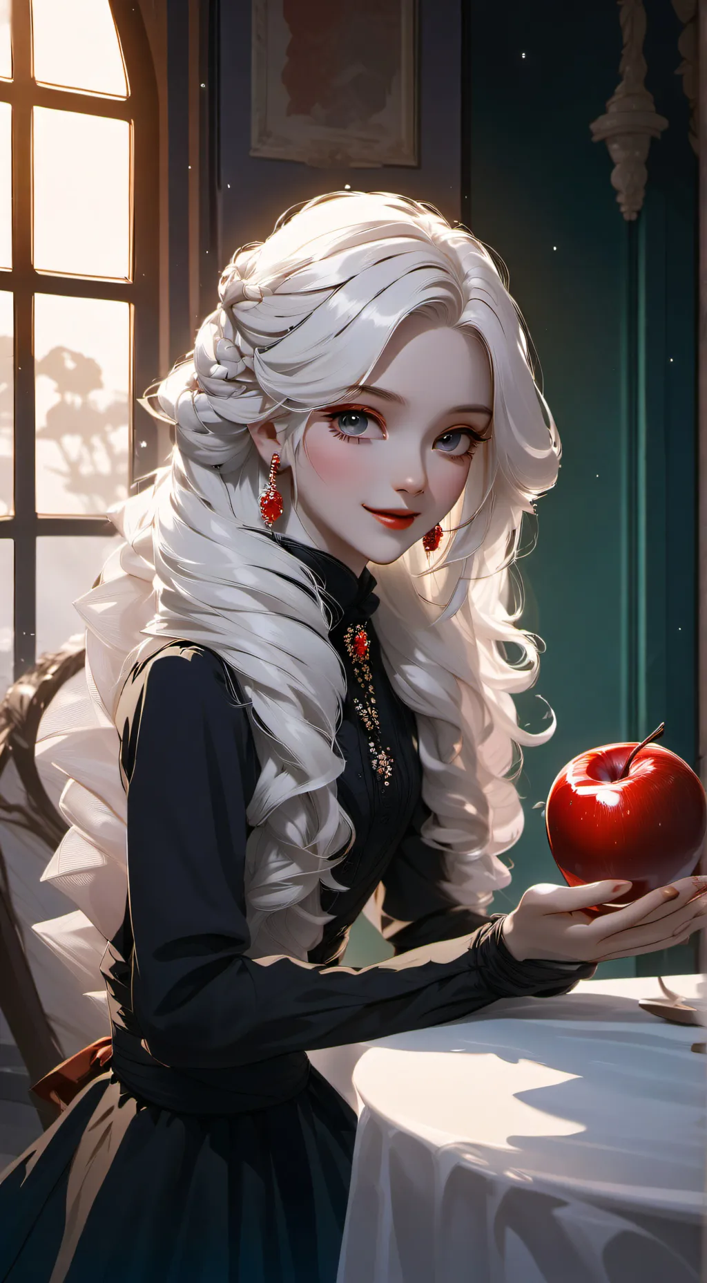 ai character: The princess￼ background