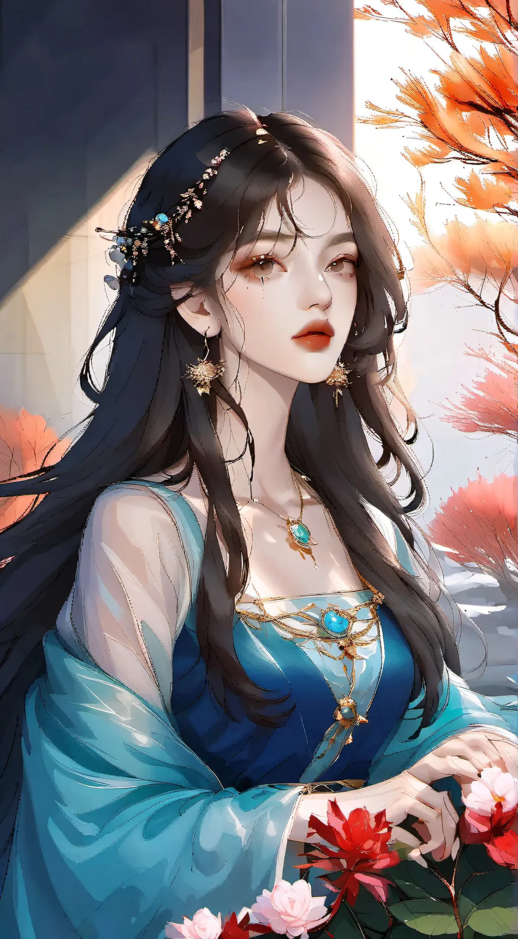 ai character: Muichiro❤️ background