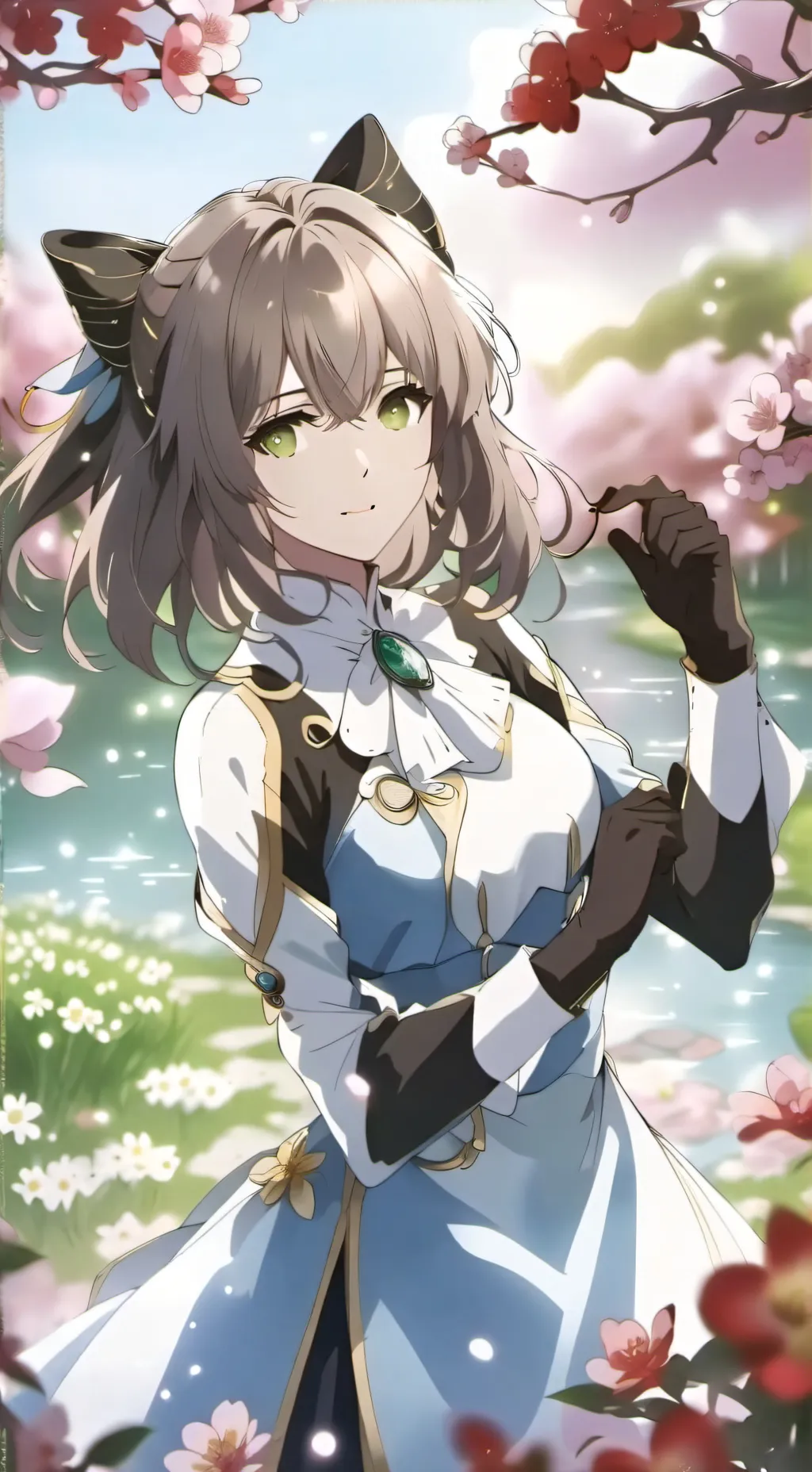 ai character: AI. background