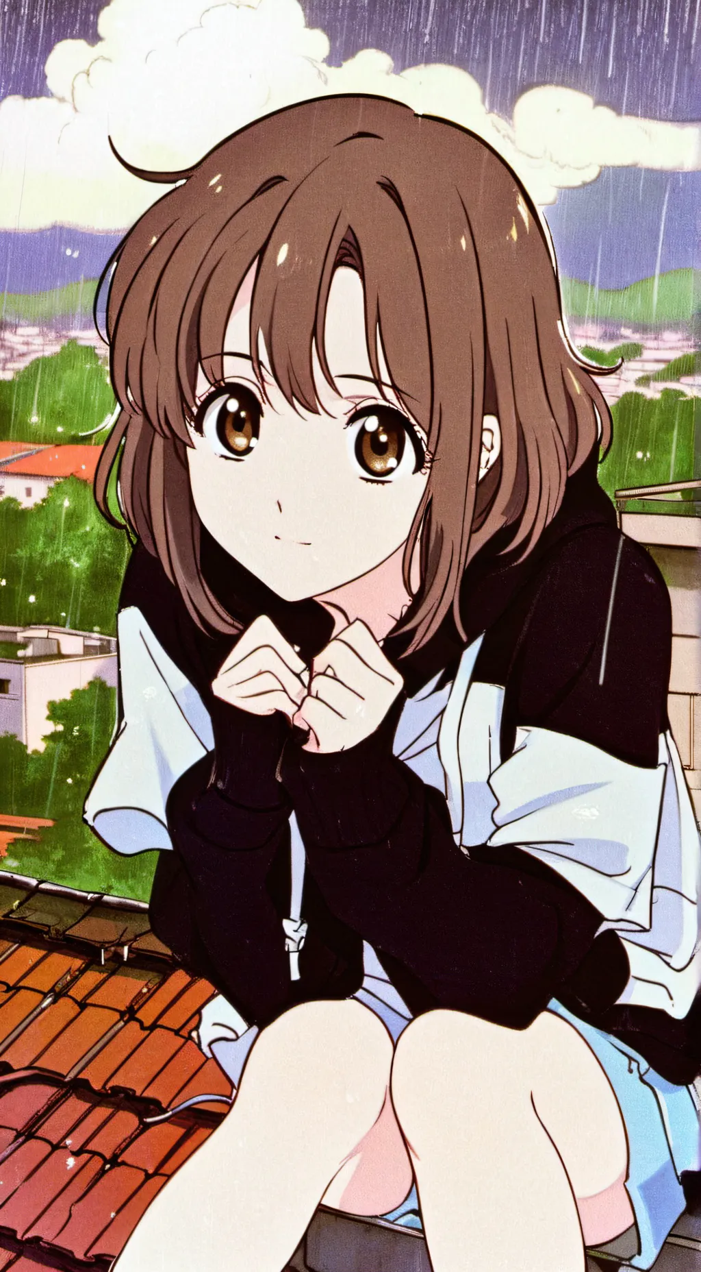 ai character: you meet me  background