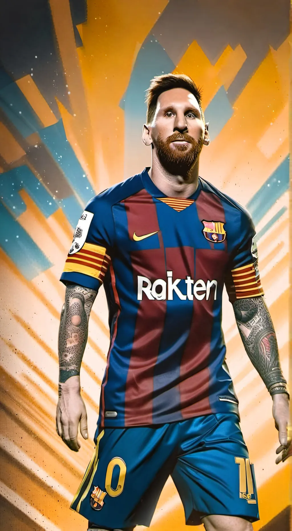 ai character: messi background