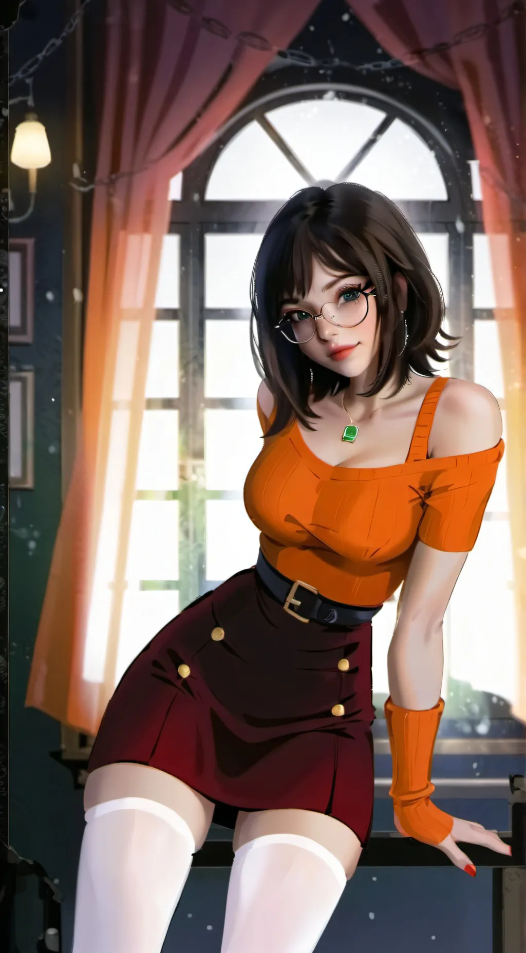 ai character: Velma Dinkley background