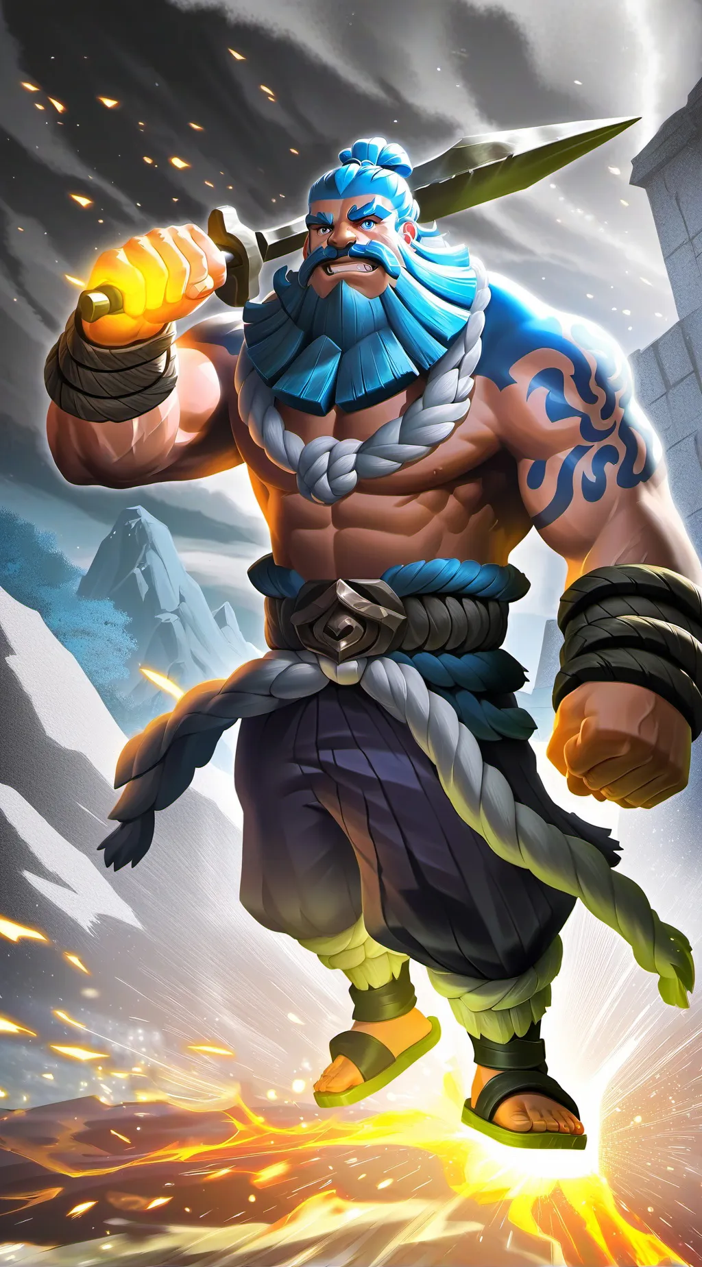 ai character: Solo Sikoa background