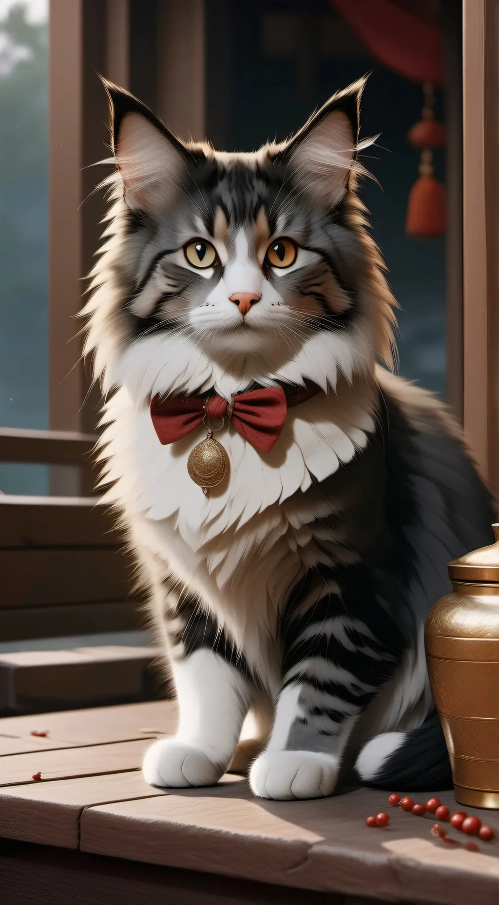 ai character: Bee and Puppycat background