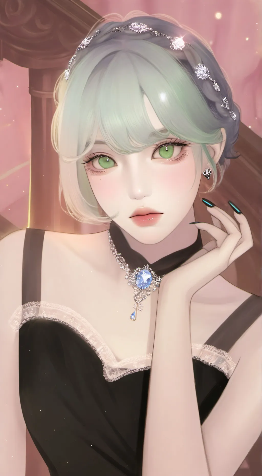 ai character: Ashlyn  background