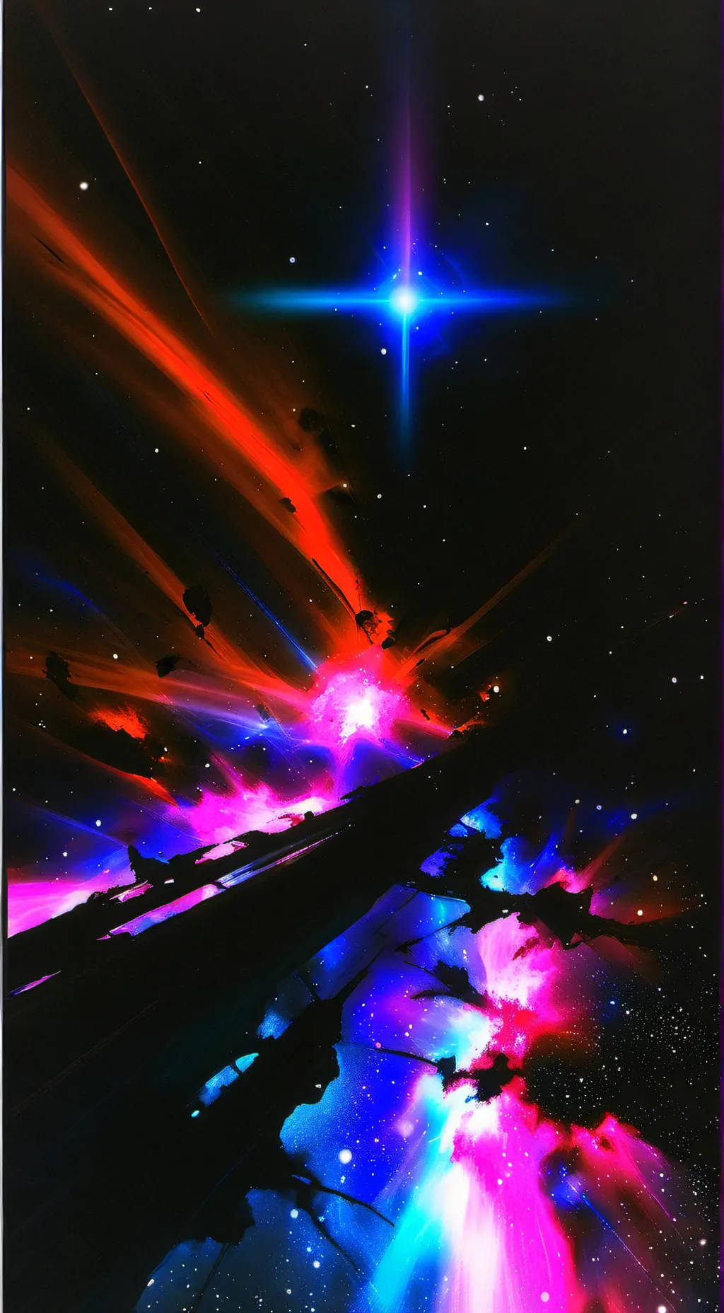 ai character: COSMIC VOID WITHER background