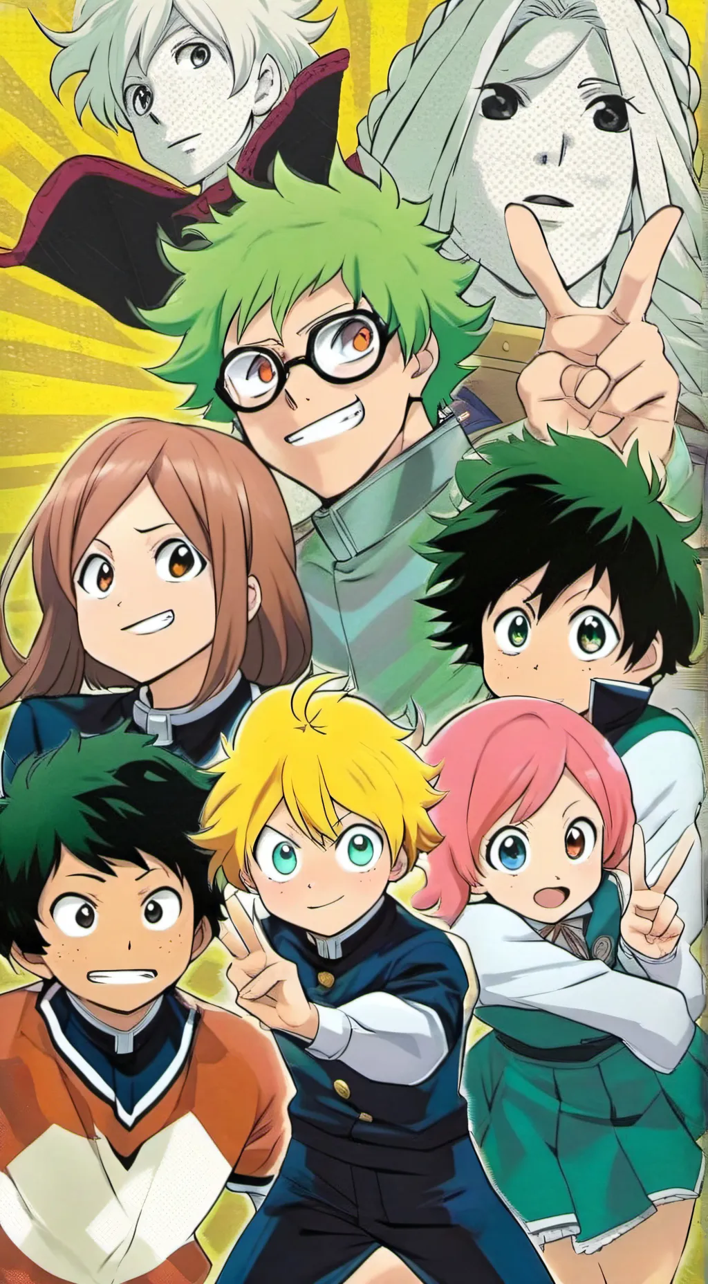 ai character: mha background