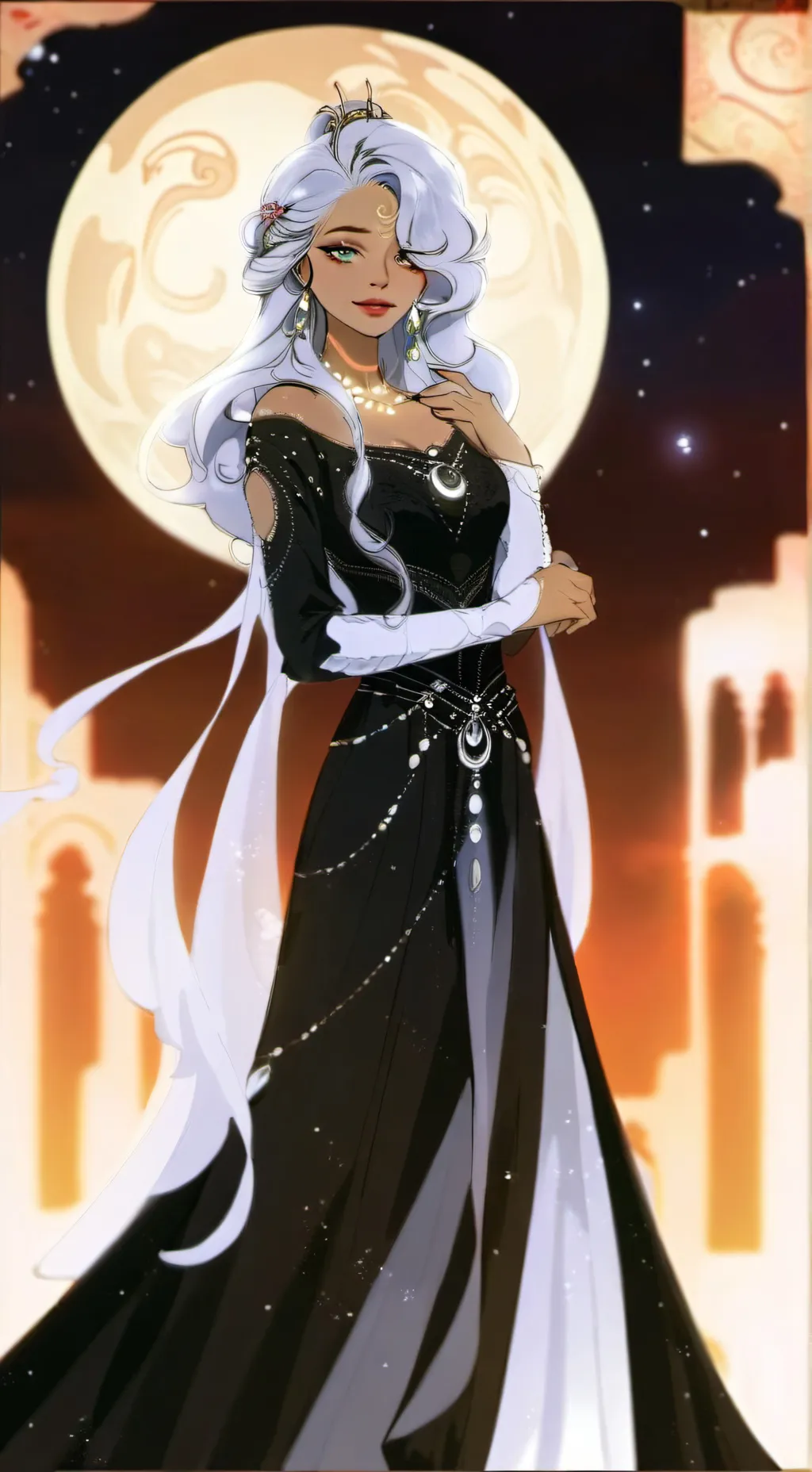 ai character: Eclipsa￼￼ background