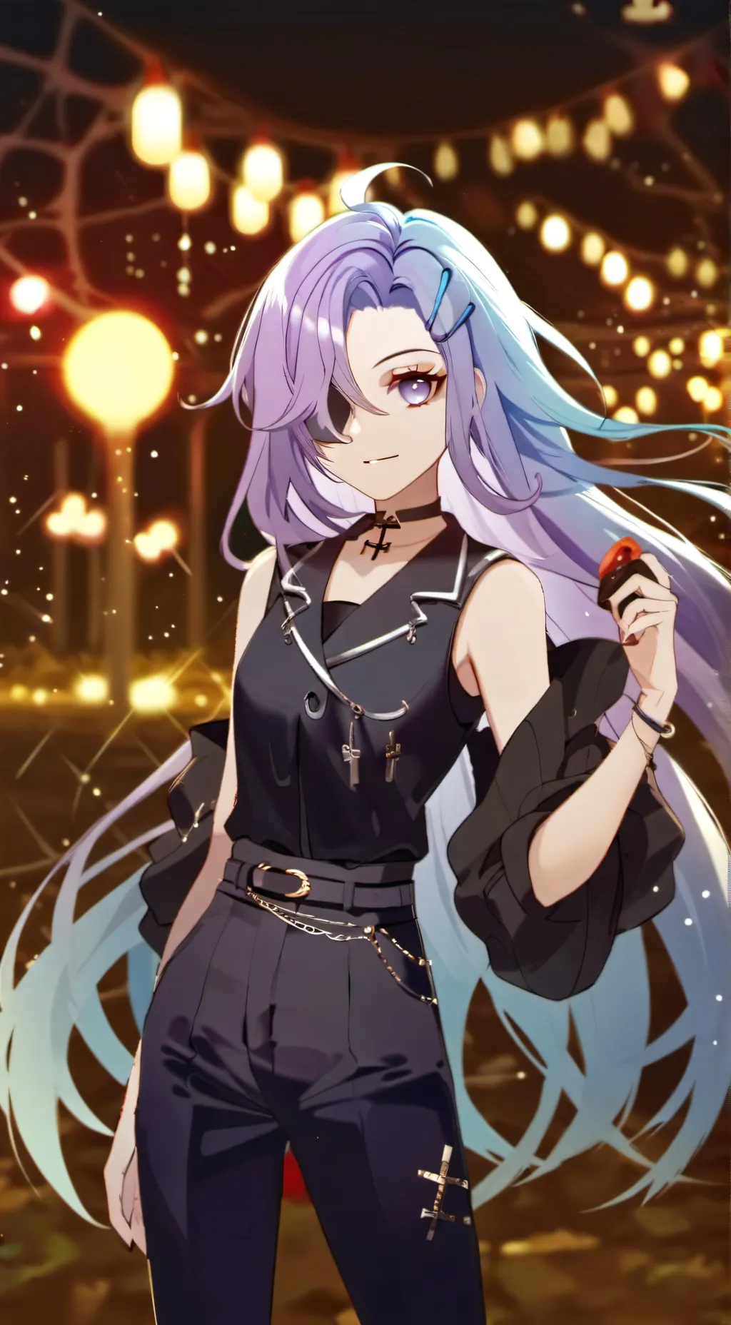 ai character: Hashy background