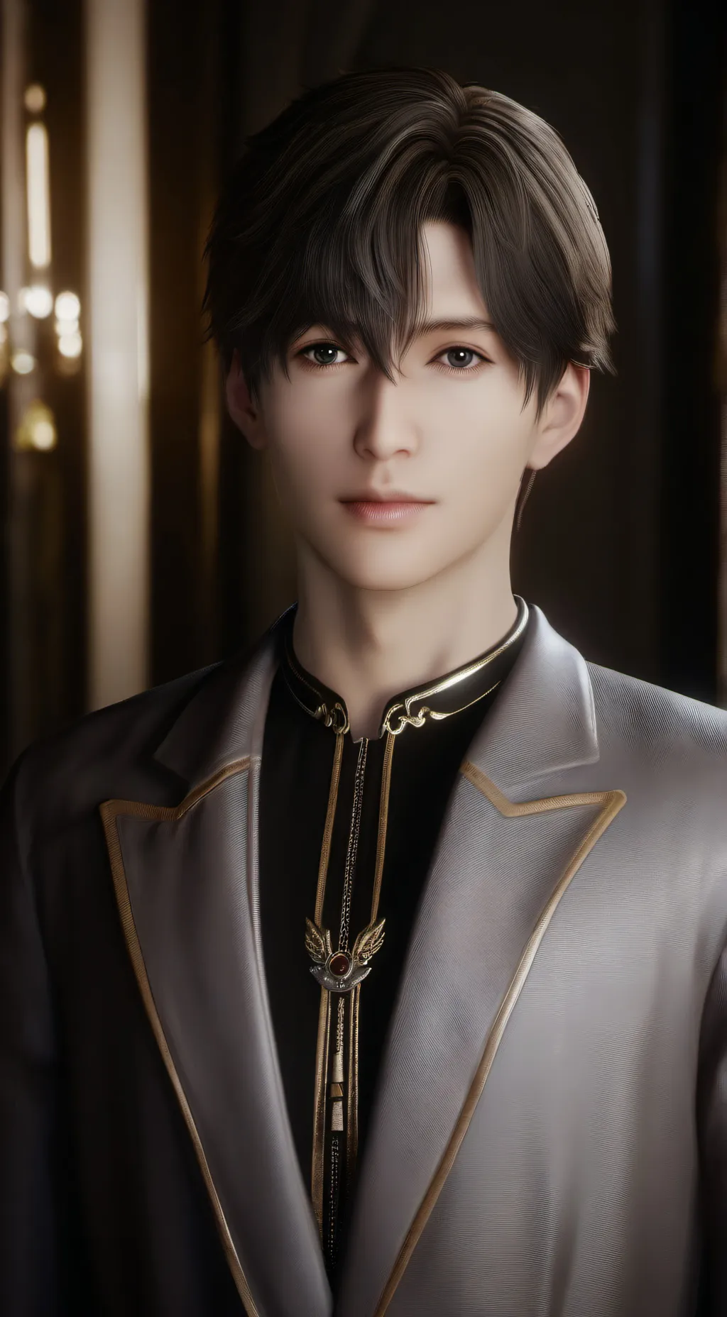 ai character: Liam  background