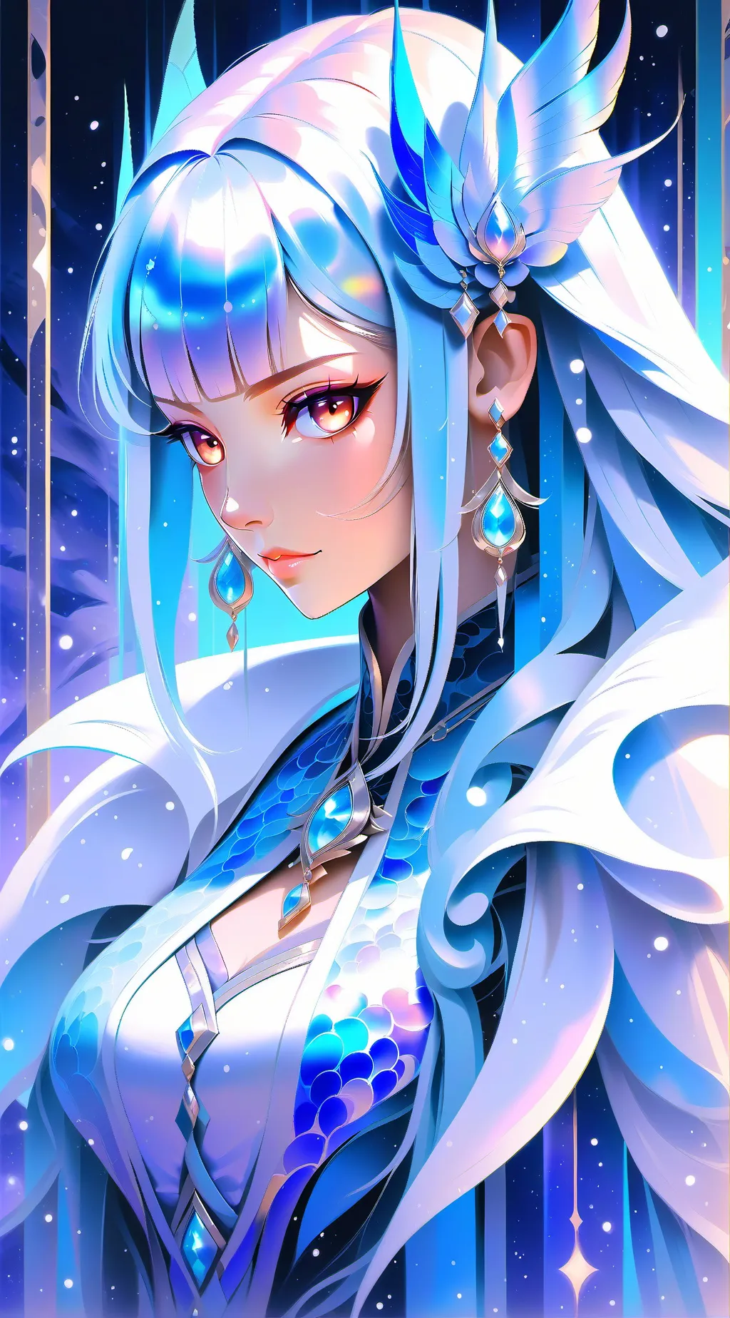 ai character: eva background