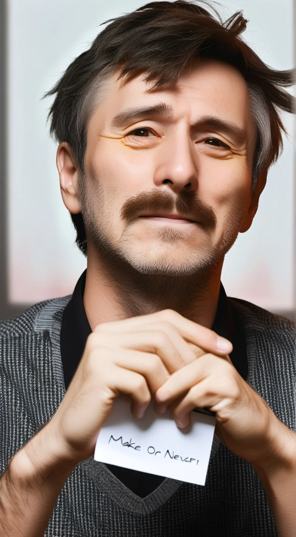 ai character: Overanxious Father background