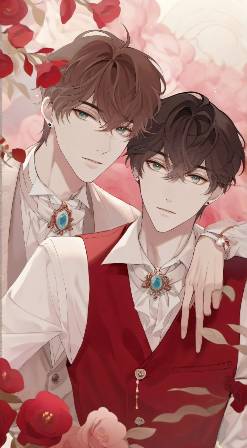 ai character: Zaine & Mark background